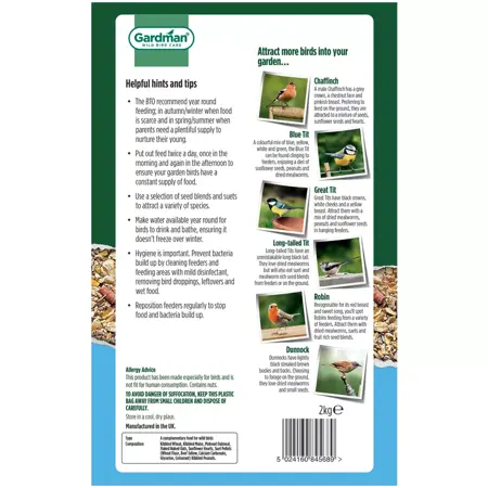 Gardman No Grow Seed Mix 2kg + 25% XF - image 3