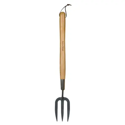 Kent & Stowe Carbon Steel Border Hand Fork FSC