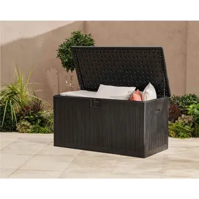 Woodlodge Titan Storage Box 565Ltr Black - image 2